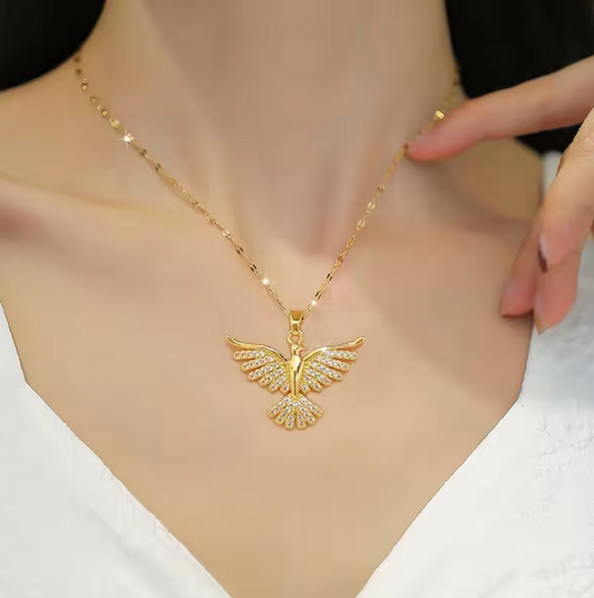 The Phoenix Light Zircon Pendant Necklace